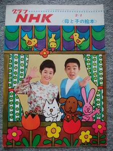 グラフNHK　1967年2月1日号　母と子の絵本　高橋元太郎、中川順子　ブーフーウー　ひょっこりひょうたん島　おかあさんといっしょ