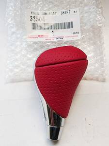 ★新品 未使用★ レクサス IS F USE20用 シフトノブ レッド/赤/Red Shift Knob Lexus トヨタ 純正部品