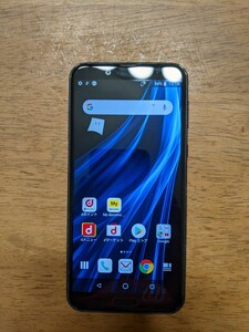 IY1024 docomo SIMフリー AQUOS sens2 SH-01L SHARP 4Gスマホ 簡易確認＆簡易清掃＆初期化OK 判定○ WebにてSIMロック解除受付手続済