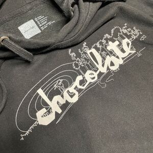 チョコレート chocolate パーカー フーディ 黒 ブラック Ｌサイズ インディペンデント INDY independent 