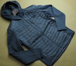 新品正規 ノースフェイス 海外限定 グースダウン SHAPE DOWN HOODIE スリムダウンジャケット メンズXXLネイビー(MDN) 直営店購入