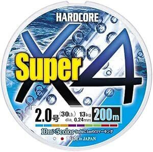 DUEL ( デュエル ) PEライン 釣り糸 HARDCORE スーパー X4 【 ライン 釣りライン 釣具 高強度 高感度 】