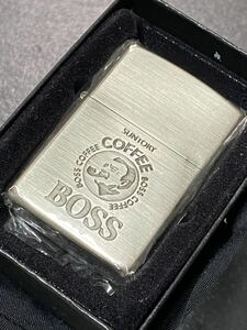 zippo BOSS COFFEE 希少モデル ヴィンテージ 1998年製 ボス コーヒー ケース 保証書付き