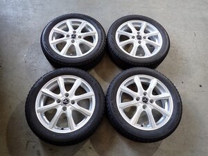 YS14058【送料無料165/55R15】タント NーBOX スペーシア デイズ等 BS VRX2 中古スタッドレス ■15×4.5J 100/4H ET45■1円スタート