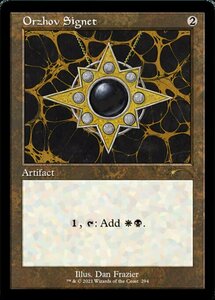 MTG ■無/英語版■ 《オルゾフの印鑑/Orzhov Signet》Secret Lair SLDSecret Lair SLD