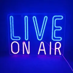 LIVE ON AIR ネオンサイン