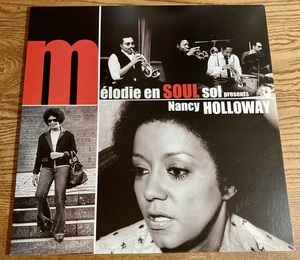 美品 Melodies en Soul Sol presents Nancy Holloway 12inch