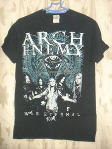 アーチ・エネミー/Arch Enemy Japan Tour 2015 ツアーTシャツ 正規品 古着