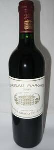 CHATEAU MARGAUX シャトー・マルゴー 2009 750ml★ワイン★未開封