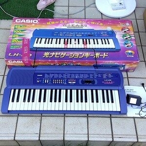 CASIO カシオ 光ナビゲーションキーボード LK-20 電子キーボード H・I・K・A・R・I NAVIGATION