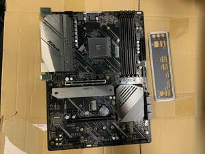 ★中古品 BIOS確認 ASRock X570 PHANTOM GAMING 4 マザーボード/ AMD IOパネル付属 ★