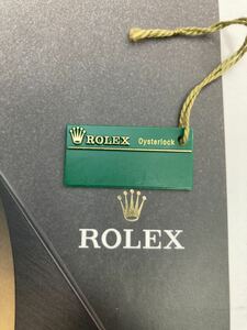 オイスターロック タグ ロレックス グリーン ROLEX OYSTER lock tug green