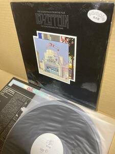 PROMO P-5544/5N！美盤LP x2！レッド ツェッペリン Led Zeppelin The Song Remains The Same 永遠の詩 Warner 見本盤 SAMPLE 1976 JAPAN NM