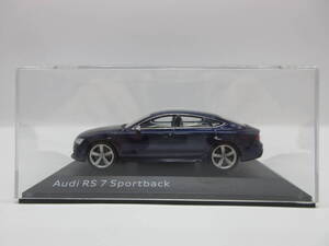 1/43　アウディ ディーラー特注品 Audi RS7 Sportback　RS7スポーツバック　ミニカー