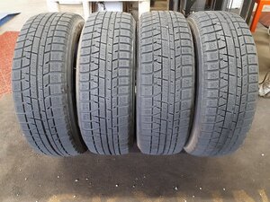 パF4199■185/60R15 84Q　4本価格　YOKOHAMA ICEGUARD IG50plus　送料無料 冬 ヴィッツ ヤリス フィット シャトル インサイト アクア