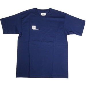 WTAPS ダブルタップス 21SS HOME BASE NAVY 半袖Tシャツ 紺 Size 【L】 【中古品-非常に良い】 20806303