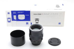 【ランクAB】 カールツァイス Carl Zeiss Makro Planar 100mm F2 ZK T* 元箱付き（#645）