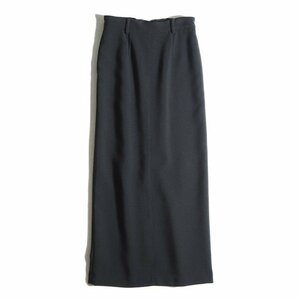 M9806f28　▼CLANE クラネ▼ 新品 22AW 2WAY ADJUST LOW WAIST SKIRT Iライン スカート ブラック 0 / 黒 ロング マキシ丈 13109-6152 秋～