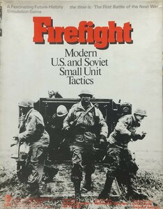 『Firefight(米ソ現代機甲戦)』SPI(1370)[中古品/欠品なし/ホビージャパン(HJ)日本語ルールコピー付]