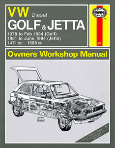 フォルクスワーゲン GOLF JETTA ゴルフ 1978 ジエッタ 1981 1471 1588 ディーゼル 整備 修理 整備書 サービス マニュアル リペア リペアー