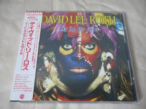 DAVID LEE ROTH Eat ‘Em And Smile ’86 国内シール帯付初回盤 Steve Vai/Billy Sheehan/Gregg Bissonette