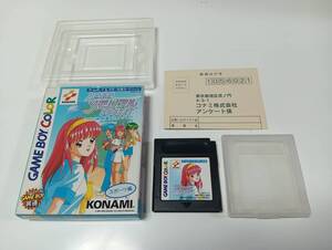 -#GBC（説明書欠品）　ときめきメモリアルポケット スポーツ編 校庭のフォトグラフ　KONAMI　即決 ■■ まとめて送料値引き中 ■■ 