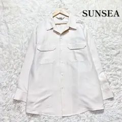 SUNSEA  メンズ　シルク混　コットン　GIGOLO SHIRTS  M相当