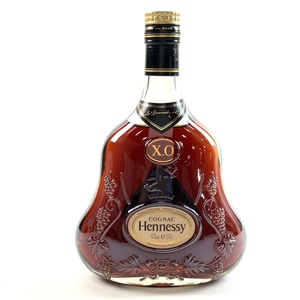 ヘネシー Hennessy XO 金キャップ クリアボトル 700ml ブランデー コニャック 【古酒】