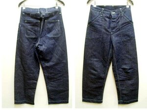 ◇即決[W30]Nigel Cabourn 19SS デッキパンツ DECK PANT COTTON LINEN DENIM リネン ベイカーパンツ ナイジェルケーボン 80380050002■1680