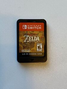 Nintendo Switch ソフトのみ ZELDA ゼルダの伝説 ブレス オブ ザ ワイルド USA版