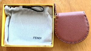 【素敵! 未使用】 フェンディ FENDI セレリア コインケース 小銭入れ レザー 革 女性の方にも!