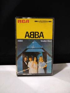 C7160　カセットテープ　ABBA アバ　Voulez-Vous ヴーレ・ヴー　RCA 710.8120　Brazil　ブラジル