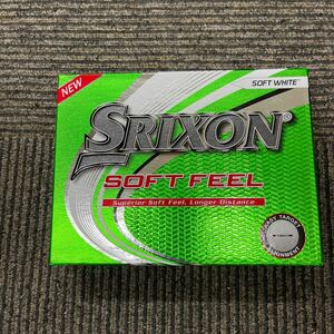 超お値打ち出品 SRIXON SUPER SOFT FEEL 1ダース［12球] ホワイト 新品未使用品 ロストボールより格安です。