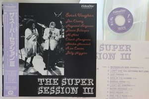 LASERDISC Sarah Vaughan Super Session III VAL3053 VIDEOARTS /00600