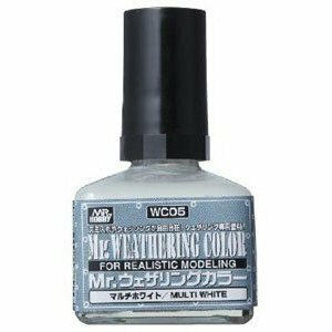 クレオス　WC05　Mr.ウェザリングカラー マルチホワイト 40ml