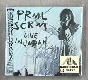 新品未開封CD☆プライマル・スクリーム ライヴ・イン・ジャパン SICP390