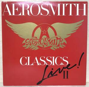 □□7-LP【02666】-【国内盤】AEROSMITH*CLASSICS LIVEⅡエアロスミス・ライブクラシックス2