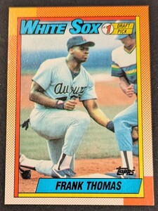 【1990 Topps】ホワイトソックス フランク・トーマス（Frank Thomas）【ルーキーカード】