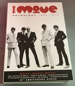 希少な国内未発売限定生産輸入盤／The Move ザ・ムーヴ ザ・ムーブ CD4枚組 Anthology 1966-1972 アンソロジー ジェフ・リン ロイウッドELO