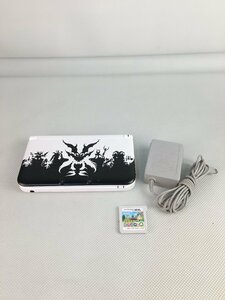 A11036◇Nintendo 任天堂 3DS LL SPR-001 真・女神転生IV 限定モデル アダプター WAP-002 ソフト どうぶつの森 【保証あり】★ 240611