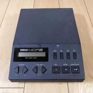 YAMAHA　ヤマハ　MIDI音源　MIDI DATA FILER　MIDIデータファイラー　MDF2