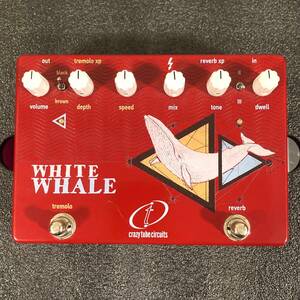 5万 美品 リアルスプリングリバーブ/トレモロ Crazy Tube Circuits White Whale V1 初期型 fender strymon flint surfybear industries