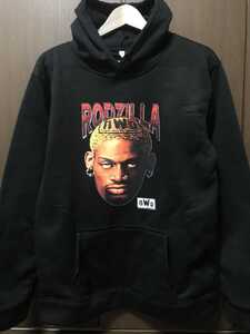 Dennis Rodman デニスロッドマン パーカー サイズXL ブラック black bulls jordan シカゴブルズ バスケットボール hoodie フード