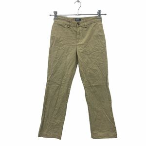 Polo Ralph Lauren チノパンツ W26 ポロラルフローレン ベージュ レディース 古着卸 アメリカ仕入 2309-240