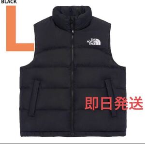 新品タグ付ノースフェイスNEW PUFFY ON BALL VEST【Lサイズ】