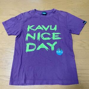 KAVU カブー　Tシャツ　半袖　プリント NICE DAY キャンプ　M