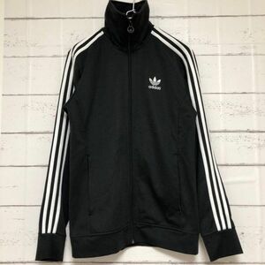 アディダス　adidas　トラックジャケット　ジャージ　ブラック　黒　ベッケンバウアー　トレフォイル　サイズ95　レディース