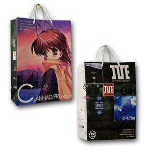 中古紙袋(キャラクター) [単品] CLANNAD 紙袋 「C61 Keyセット」