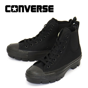 CONVERSE (コンバース) 31309440 オールスター R サイドゴア チャンク HI ブラック CV088 US5-24.0cm