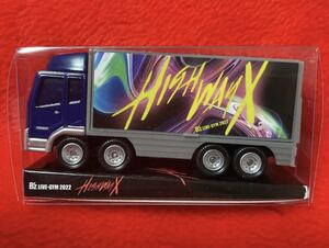 即決! B’z LIVE-GYM 2022 “Highway X” ☆ ツアートラック (トランポ・ミニカー) 未開封新品 / 稲葉浩志・松本孝弘